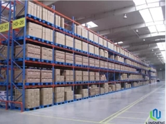 مكافحة الانزلاق الوزن الثقيل من البلاستيك الباليت الأزرق 1200 * 1000 * 150 مم مع تسعة أقدام / أعلى ناعم