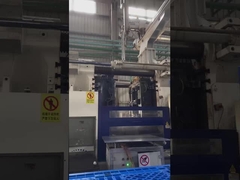 عبوات بلاستيكية زرقاء ثقيلة قابلة للترتيب